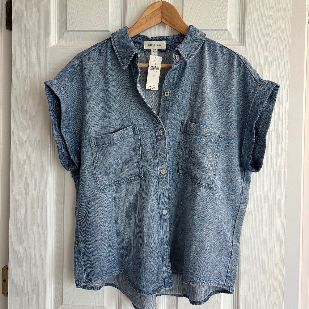Cloth & Stone Denim shirt